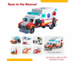 Ambulance 6in1 Bricks Set - Image 