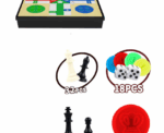 Magnetic 2-in-1 Board Game Set - Image 