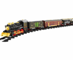 Retro Classic Spray Train Track Toy Set - Image 