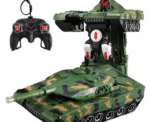 R/C Transforming Robot Tank Toy - Image 