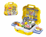 Portable Toy Kitchen Playset - Image 