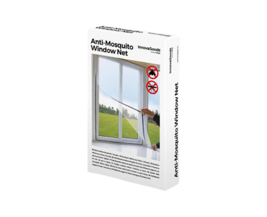 2 InnovaGoods Cuttable Anti Mosquito Window Screen - Image 1