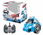 Remote Control Police Car Stunt Toy - Image 