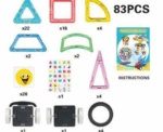 Magnetic Building Blocks Set - Image 