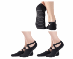 (3x) Pilates Non-Slip Grip Socks Offer - Image 