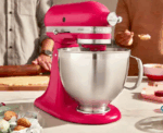 KitchenAid Artisan Stand Mixer 4.7L – Rose Hibiscus - Image 
