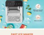 NutriCook Ice Maker Rapid 7-Minute Production - Image 
