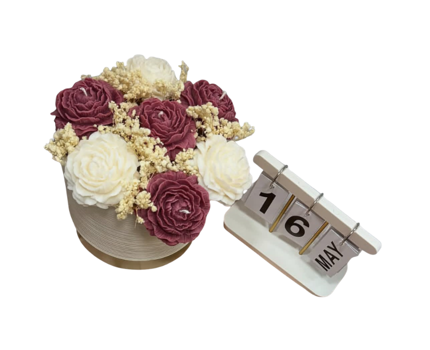 2 Bouquet Candle - Image 1