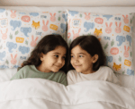Manam Kids Adjustable Memory Foam Pillow Hypoallergenic And Ergonomic Support - Image 