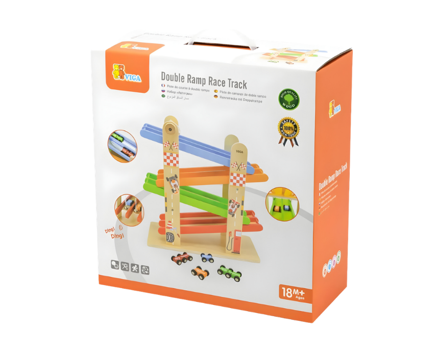 20 Double Ramp Race Track - Image 1