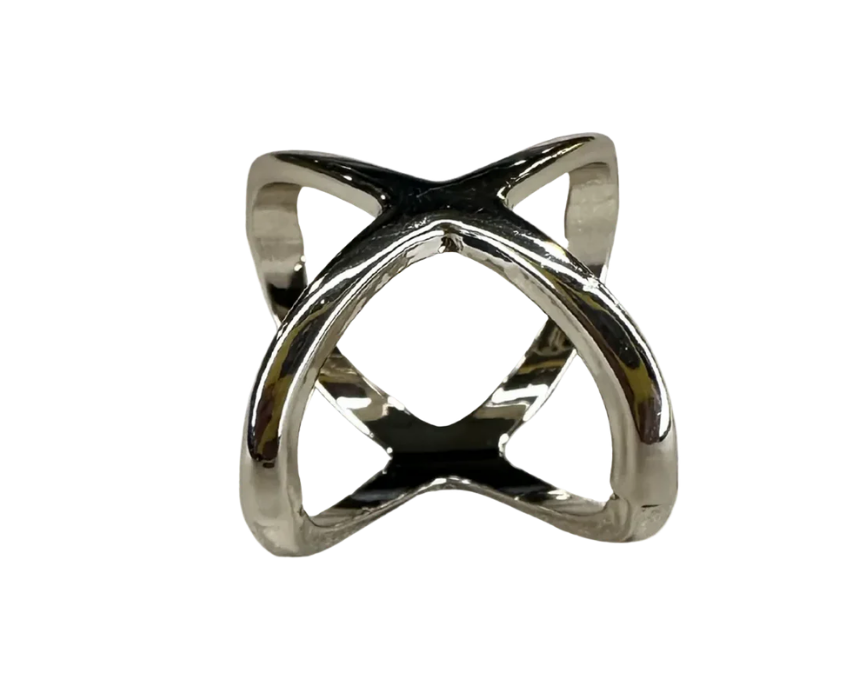 21 Cross Scarf Ring - Image 1