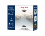 Beper Patio Quartz Heater with Floor Stand - Image 