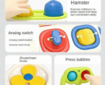 Busy Cube Montessori Sensory Toy - Image 