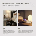 Fast Wireless Charging Desk Lamp - Image 