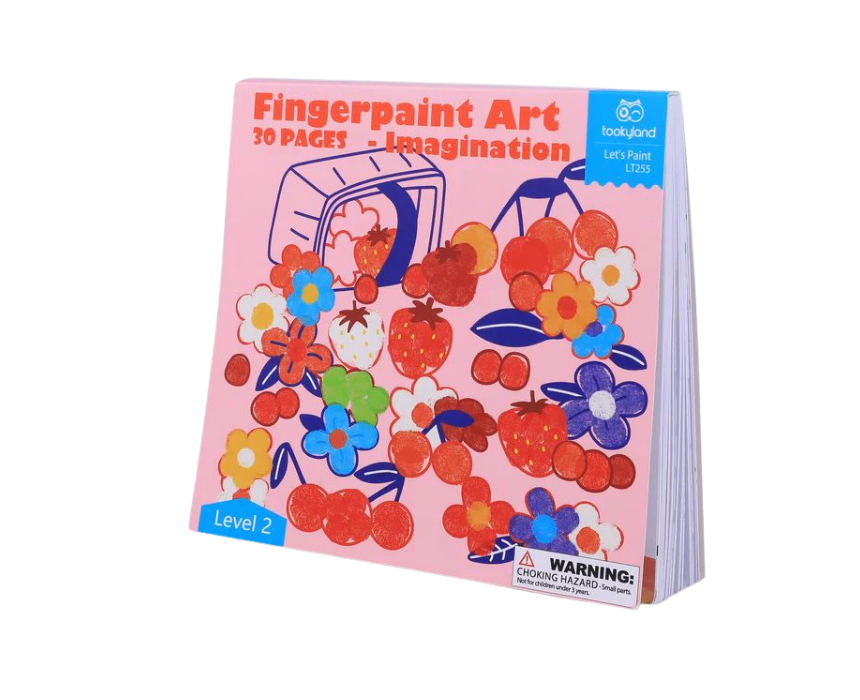 26 Fingerpaint Art Imagination Book - Image 1