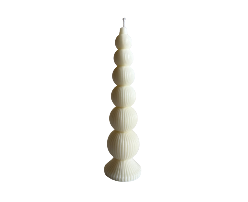 26 3D Ball Layered Candle - Image 1