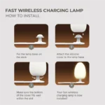 Fast Wireless Charging Desk Lamp - Image 
