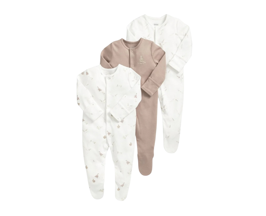 27 Down By Lake Sleepsuits Set of 3 - Image 1