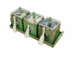 Green Tray with 3 Boxes Set - Image 