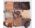Creamy Obsessions Eyeshadow Palette Neutral Brown Huda Beauty - Image 