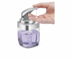 SimpleHuman Square Push Pump Soap Dispenser - Image 