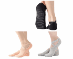 (3x) Pilates Non-Slip Grip Socks Offer - Image 