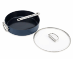 28cm Non-Stick Sauté Pan with Folding Handle - Image 