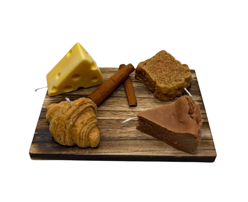 3 Food Candles - Image 1