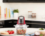 Russell Hobbs Desire Mini Chopper Red Electric Vegetable - Image 