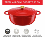 Tefal Air Cocotte Oval Dutch Oven 30cm - Image 