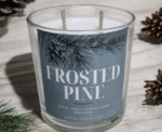 Frosted Pine Candle - Image 