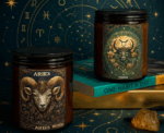Aries Horoscope Candle - Image 