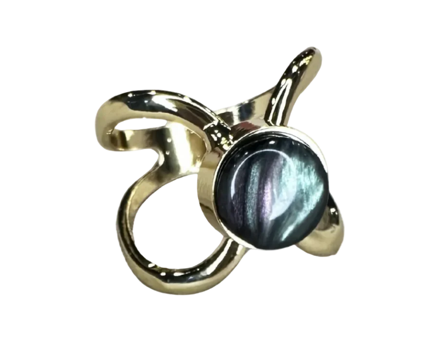 37 Stone Scarf Buckle - Image 1