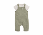 Adventure Bodysuit and Dungarees Outfit Set - Image 