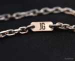 Sayastajib Silver Bar Necklace - Image 