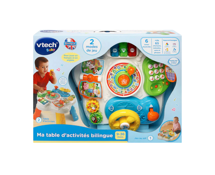40 VTech My Bilingual Activity Table - Image 1