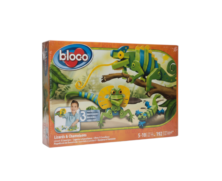 43.1 Bloco Toys Lizards & Chameleons Bloco Toys Lizards and Chameleons - Image 1