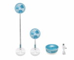 Beper Extendable Rechargeable Fan - Image 