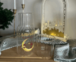Ramadan Glass Bottle and Cup Set - Image 
