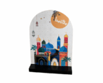 Ramadan Wood Colorful Decoration Stand - Image 