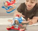 Wooden Seaplane Toy - Image 