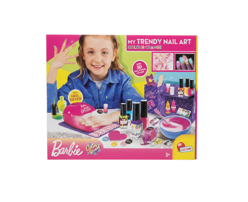 51.1 BARBIE MY TRENDY NAIL ART COLOR CHANGE Barbie My Trendy Nail Art Color Change - Image 1