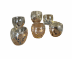 Ramadan Set of 6 Double Glass Coffee Cups - Image 