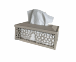 Ramadan Metal Tissue Box in Grey - Image 
