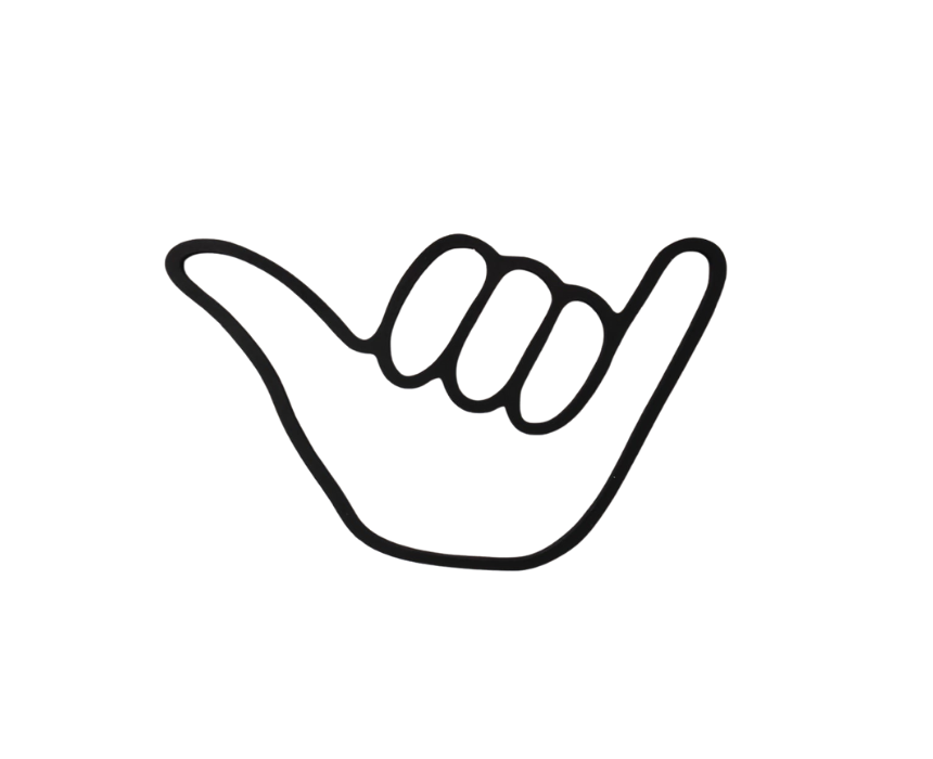 58 Black Fingers Bookmark - Image 1