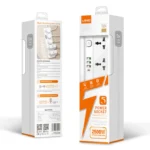 Extension Cord (5 outlets, 3 USB-A, 1 USB-C) - Image 