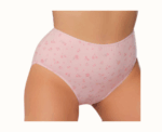 Women Cotton High Waist Briefs - Image 