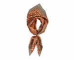 Mosaïque d’Orange Scarf - Image 