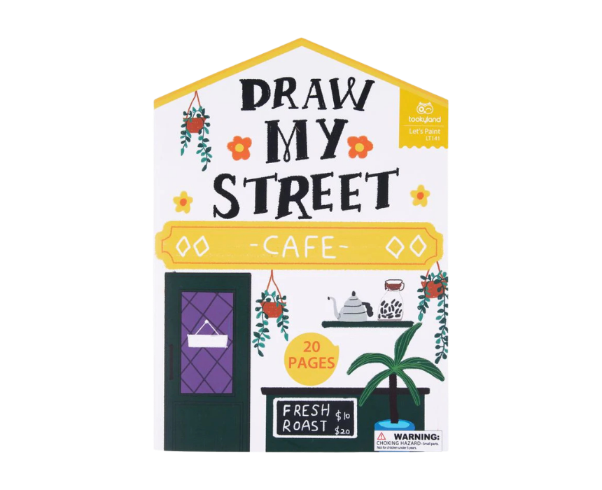 69 Draw My Street Drawing Book - Image 1