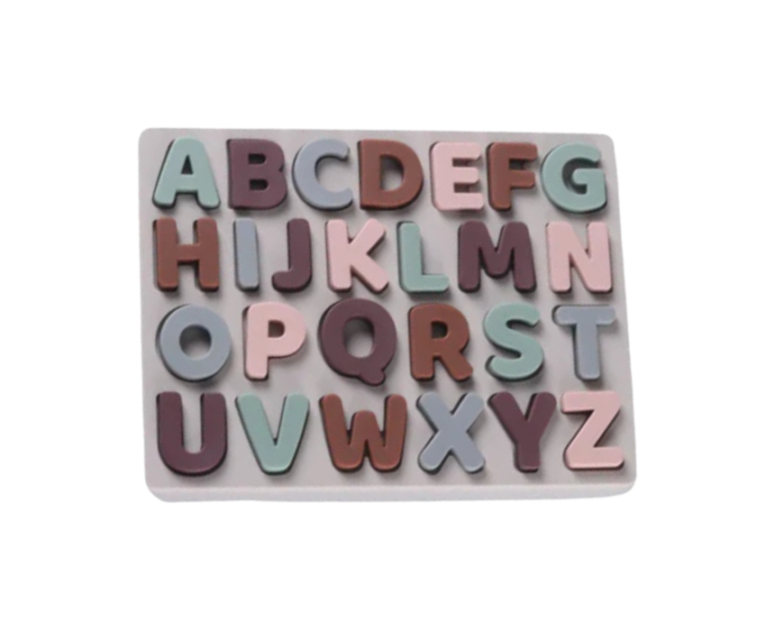 92 Silicone Alphabet Puzzle - Image 1
